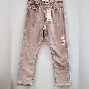 Women's High-Rise Wedgie Straight Cropped Jeans